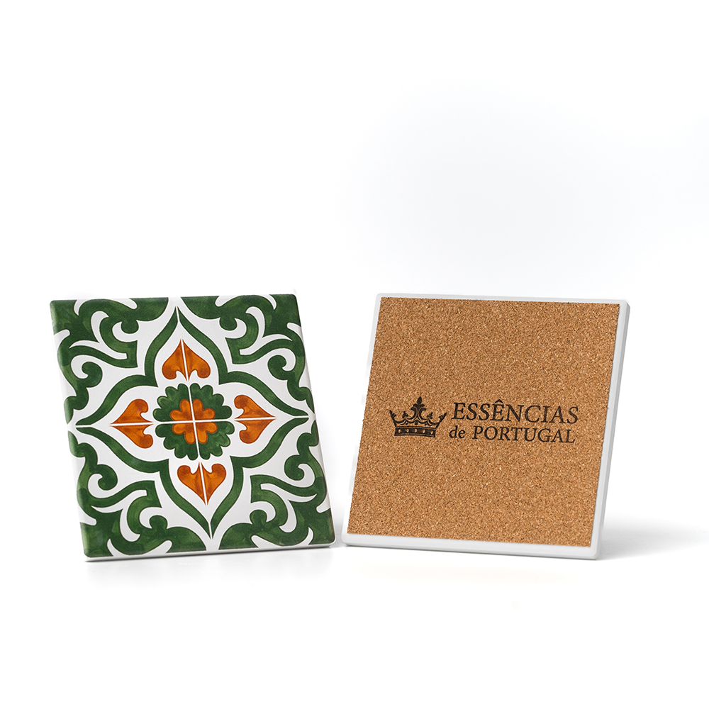 Azulejo Decorativo - Azulejos de Portugal - Laranja & Bergamota