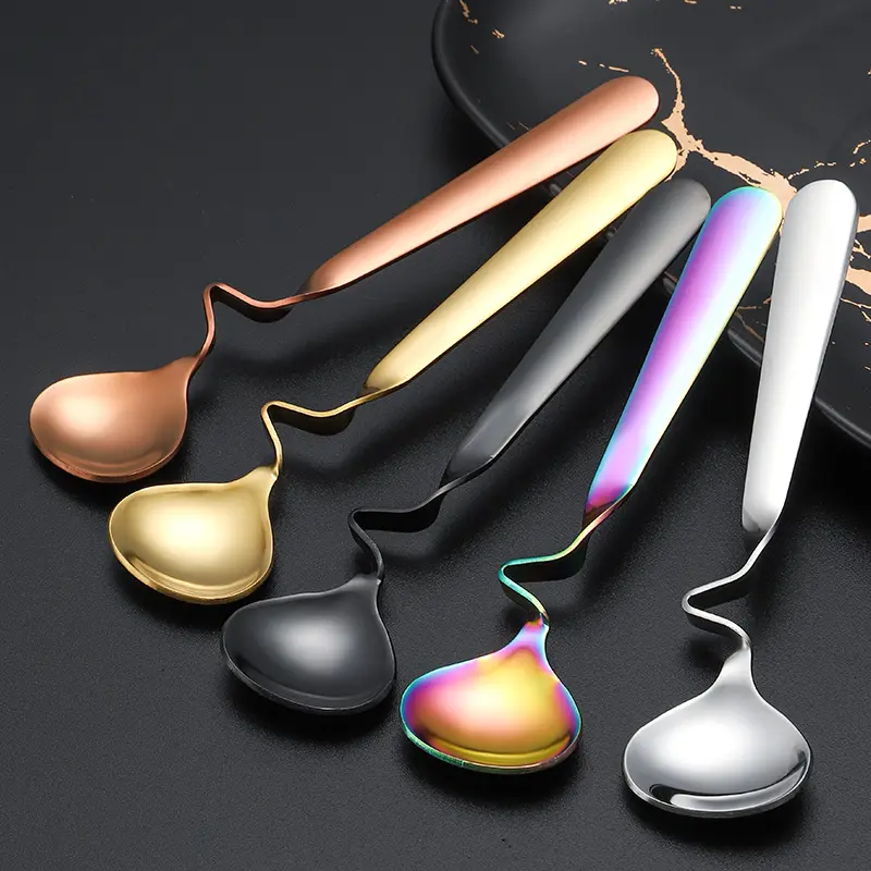 Twist - Hanging Spoon - Coffee, Tea, Dessert - 4 Colors