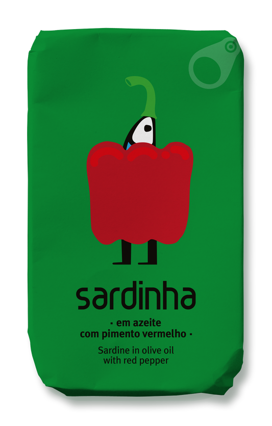 Sardine in Organic Olive Oil with Organic Red Pepper