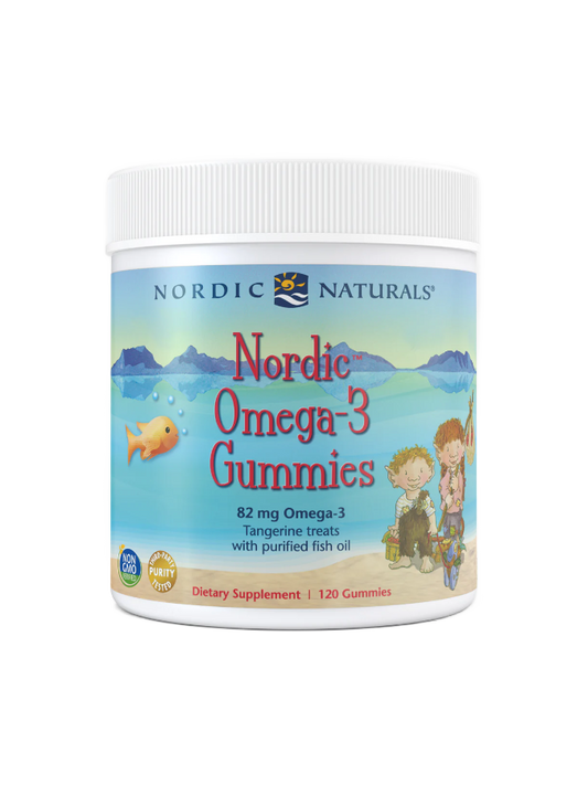 Nordic Omega-3 Gummies Tangerine – 120