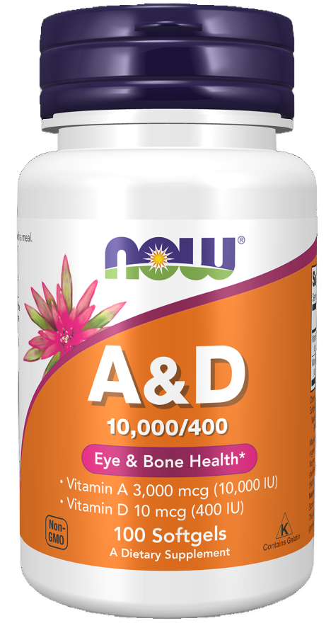 Vitamin A & D 10,000/400 IU Softgels