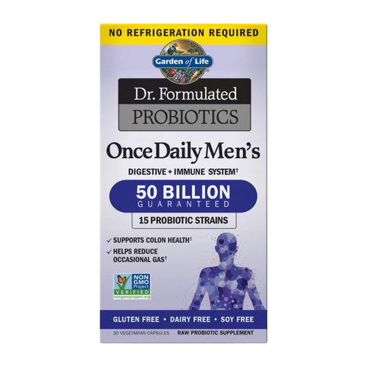Dr. Formulated Probiotics Once Daily Men's Shelf-Stable - 30 Capsules