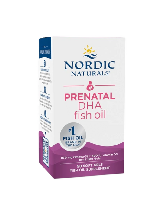 Prenatal DHA Unflavored – 90 softgels