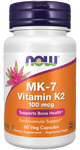 MK-7 Vitamin K2 100 mcg Veg Capsules
