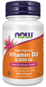Vitamin D3 5000 IU Softgels