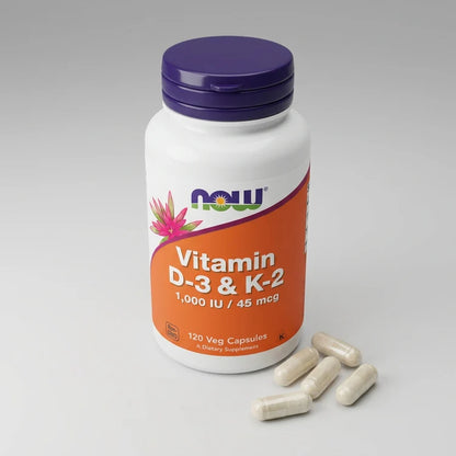Vitamin D-3 & K-2 Capsules